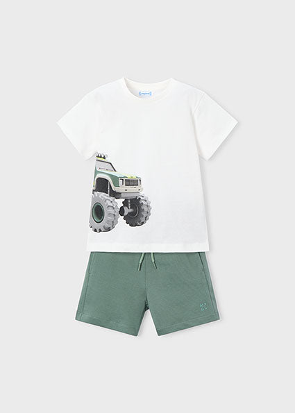 Completo pantaloncino e maglia bambino Mayoral