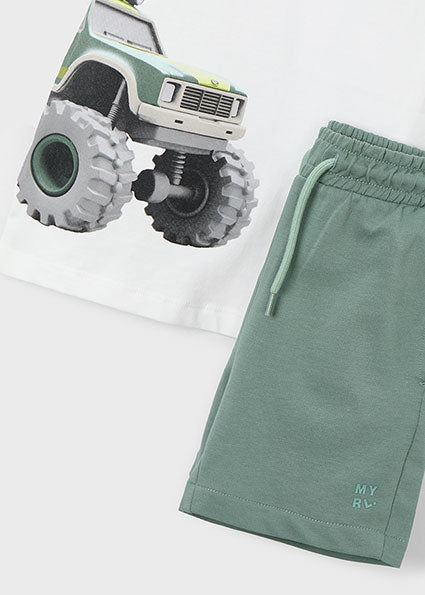 Completo pantaloncino e maglia bambino Mayoral