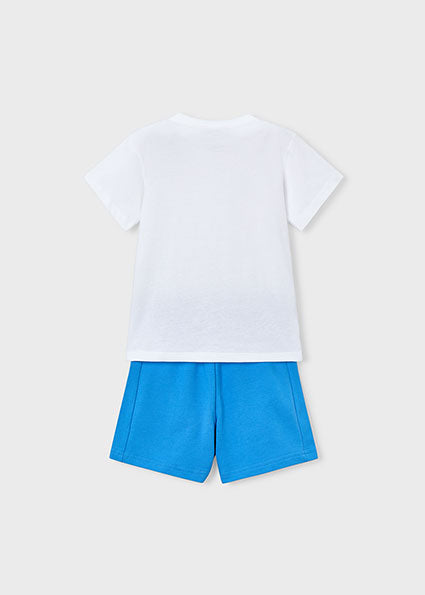 Completo bambino t-shirt e shorts Ocean Adventure Mayoral
