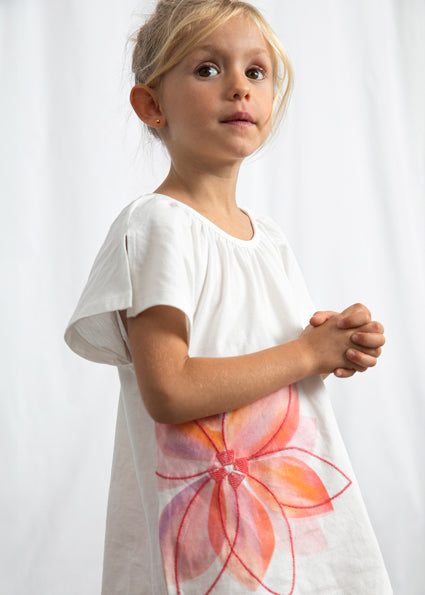 Completo bambina con t-shirt floreale e leggings Mayoral