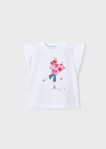 Completo 2 leggings e maglietta bambina Mayoral
