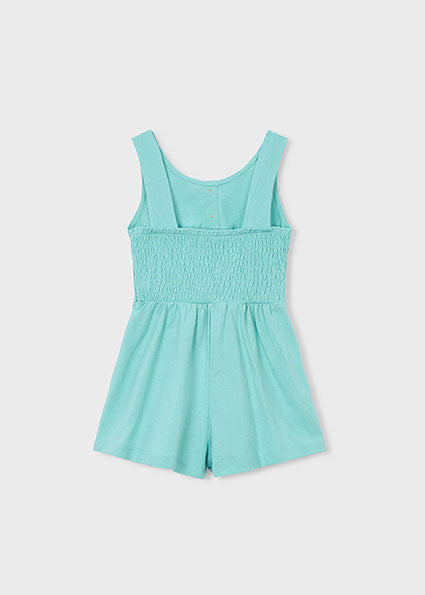 Tuta Bambina Verde Acqua – Freschezza e Comfort Estivo