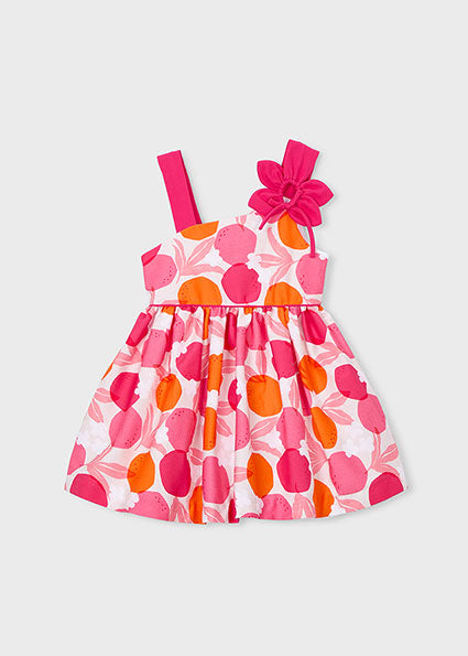Vestito cerimonia bretelle bambina Mayoral