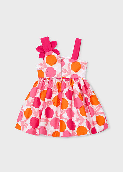 Vestito cerimonia bretelle bambina Mayoral
