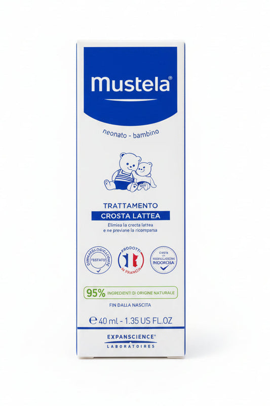 Mustela Trattamento Crosta Lattea 40 ml (Neonati e Bambini)