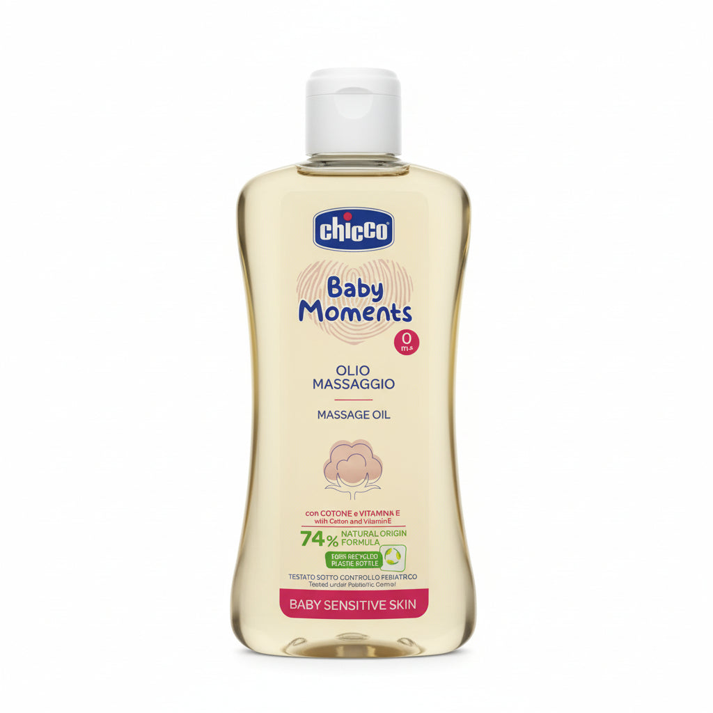 Chicco Olio Massaggio Corpo e Crosta Lattea 200 ml