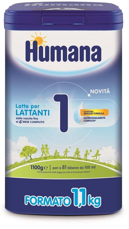 Humana 1 Latte in Polvere 1100 g con DHA – Natare DHA