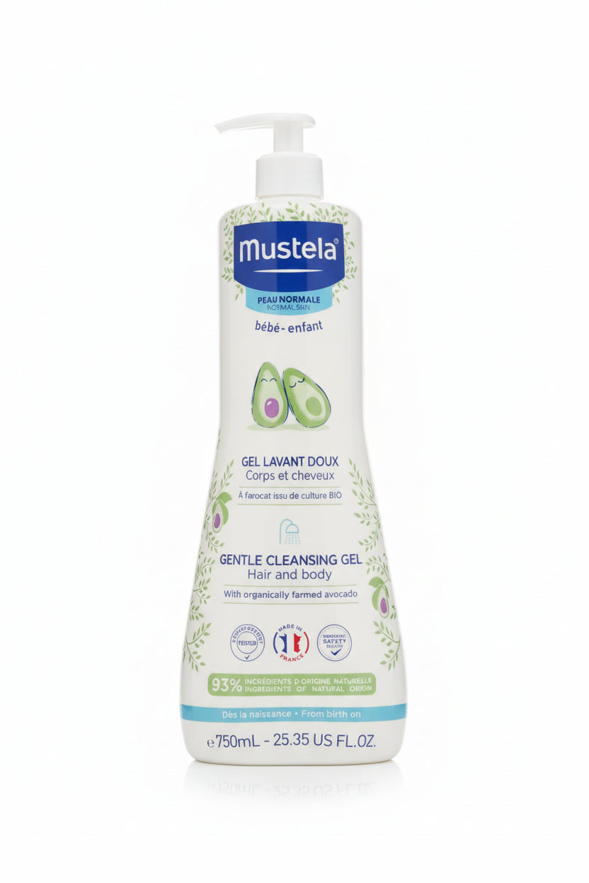 Mustela Detergente Delicato Corpo e Capelli 750 ml (Neonati e Bambini)
