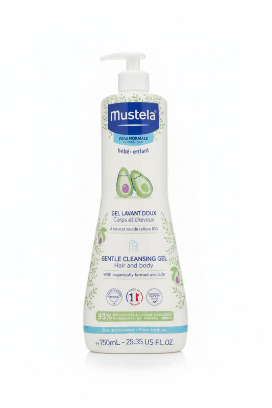 Mustela Detergente Delicato Corpo e Capelli 750 ml (Neonati e Bambini)