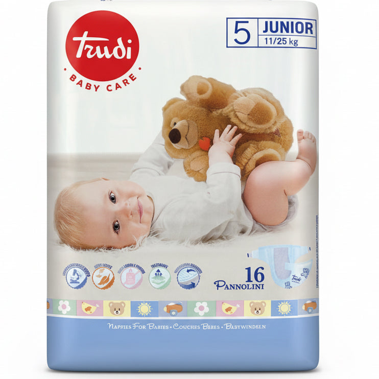 Pannolini Trudi Pacco singolo taglie 3-4-5