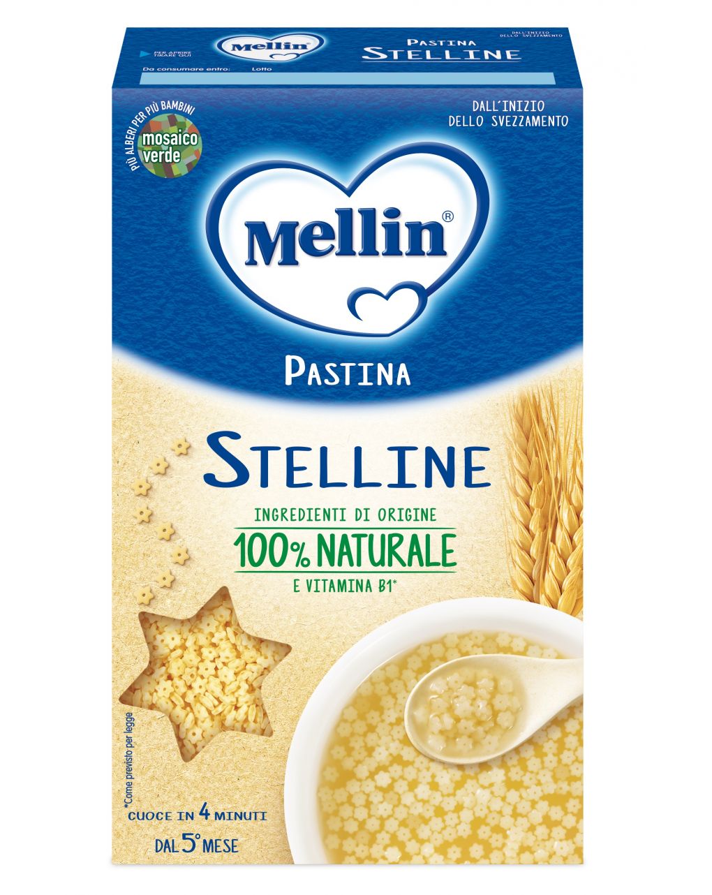 Pastina Stelline 320 g Mellin