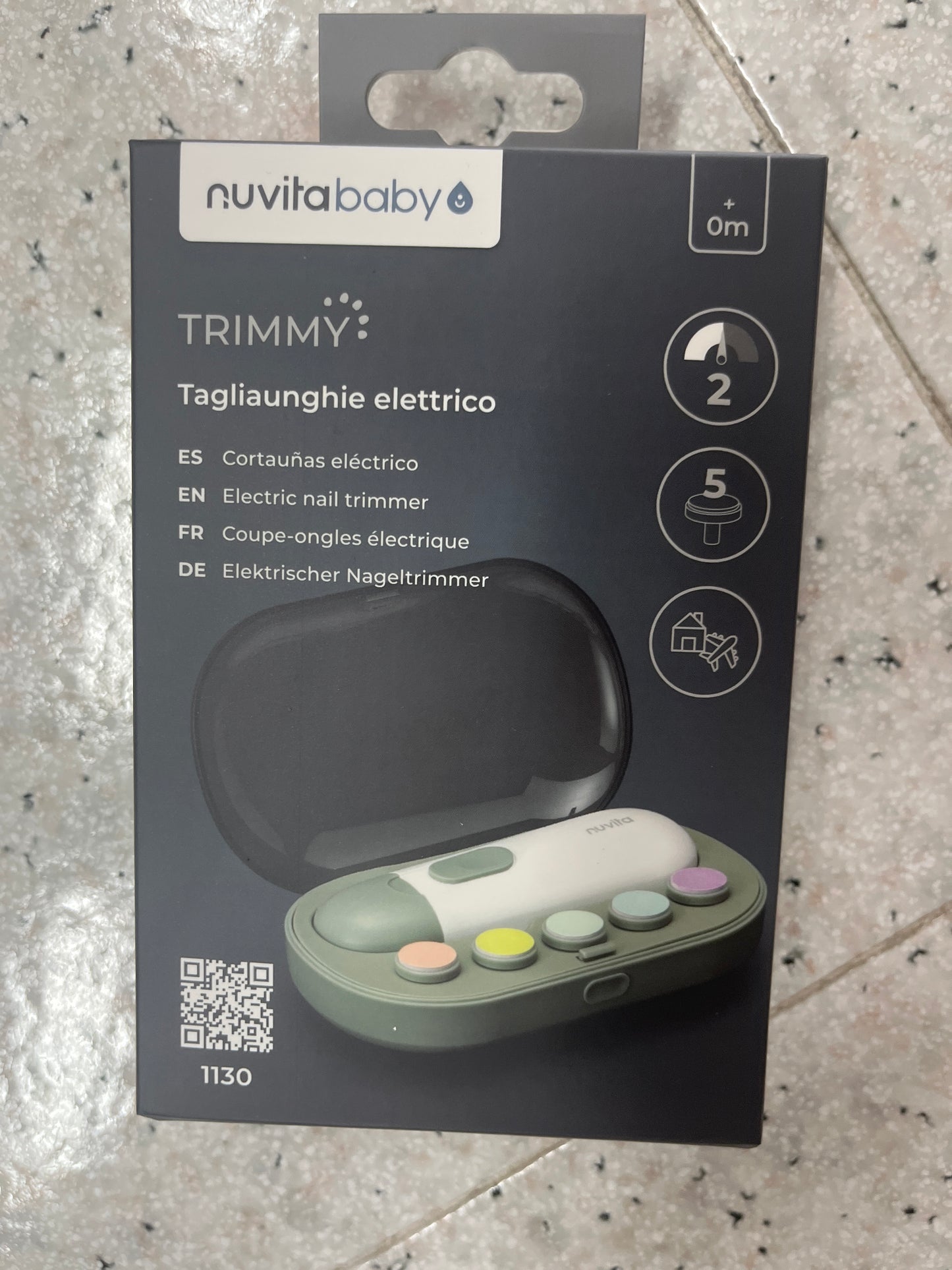Nuvita tagliaunghie elettrico