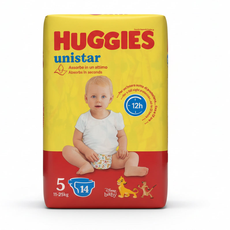 Pannolini Huggies Unistar Pacco singolo
