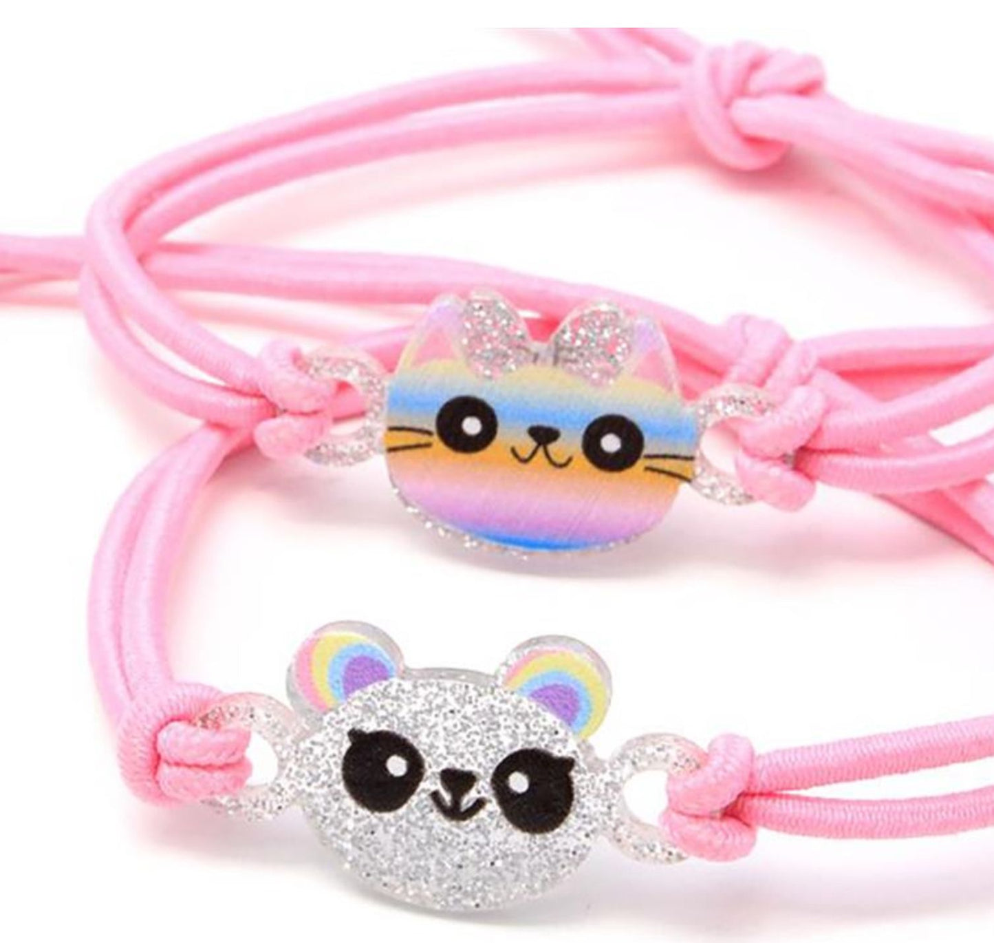 Bracciali tema orsetto glitterato bambina Inca