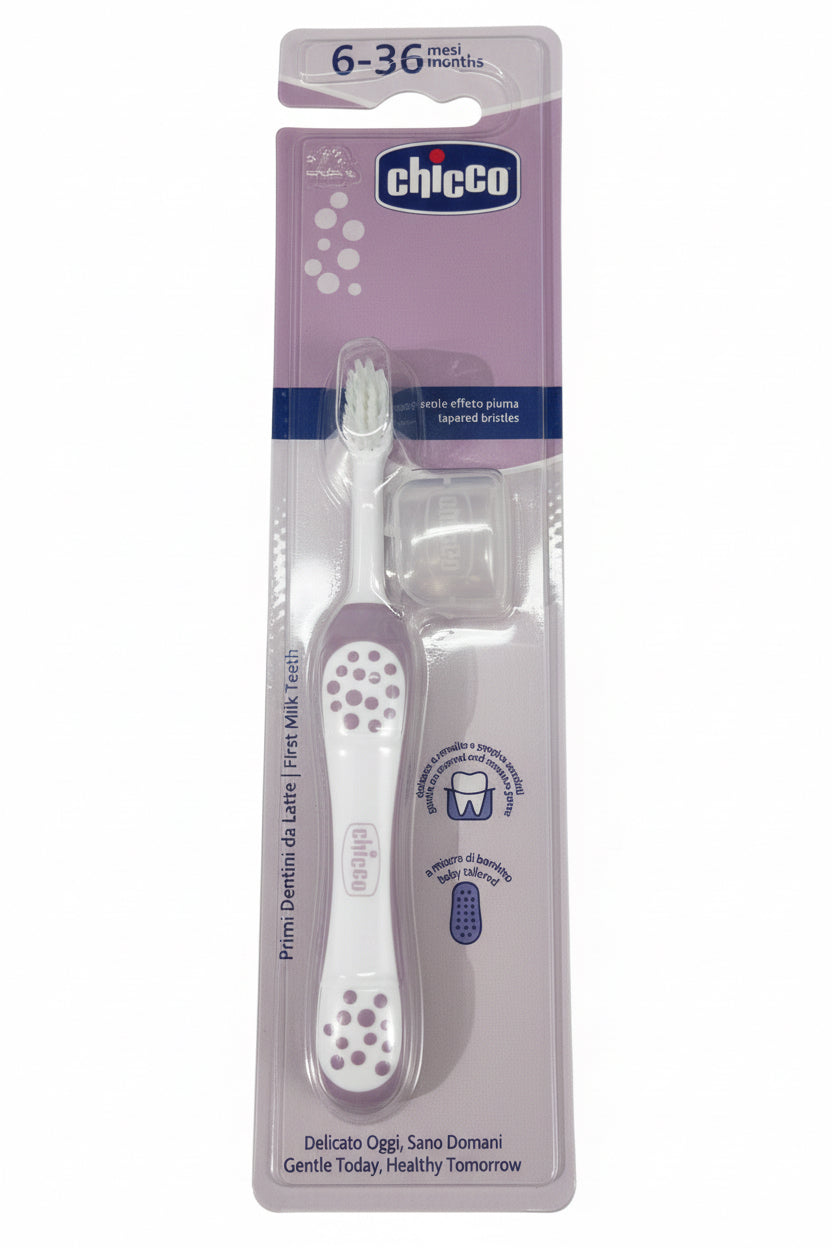CHICCO Spazzolino 6-36 mesi Rosa o Azzurro