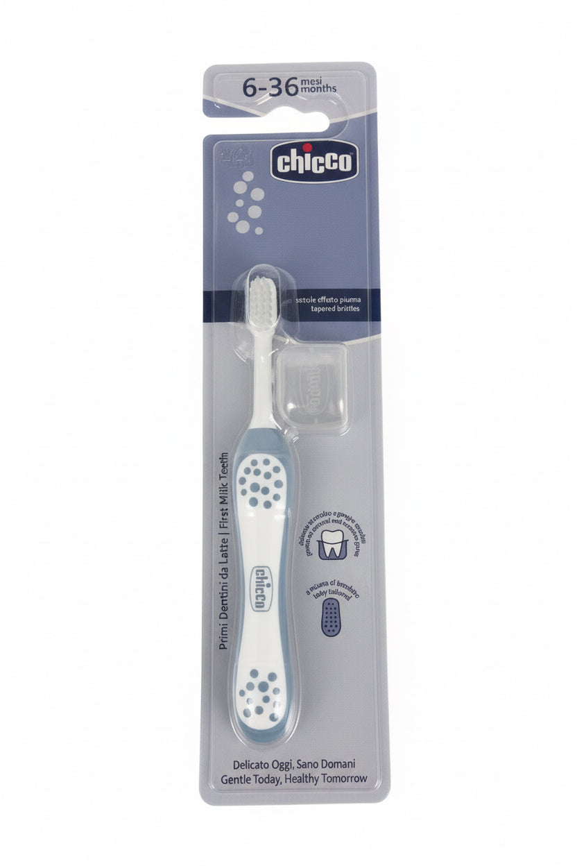 CHICCO Spazzolino 6-36 mesi Rosa o Azzurro