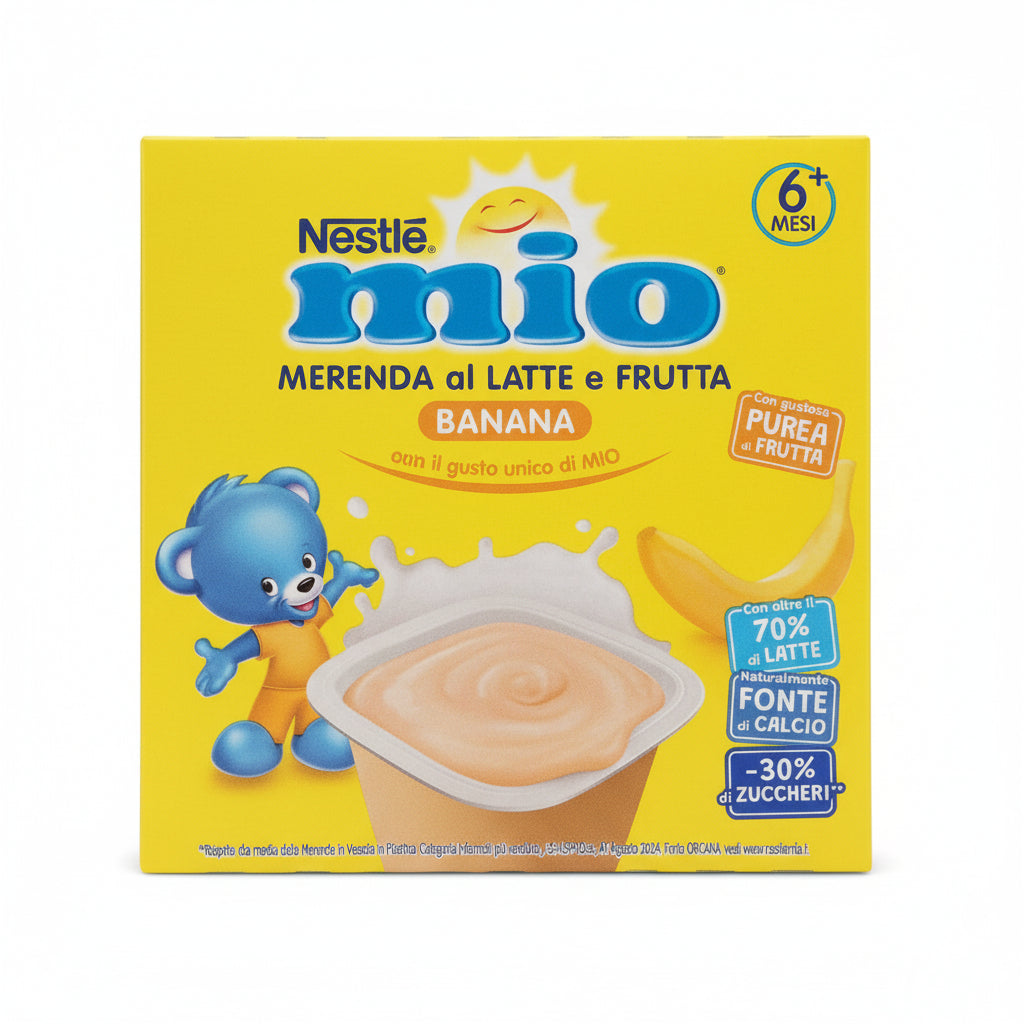 Mio Merenda Latte e Banana 4×100 ml
