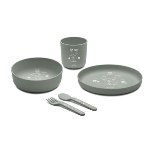 Nuvita Set Pappa in PLA Sage Green