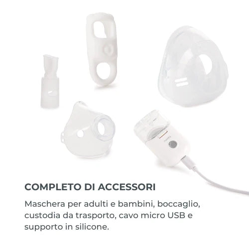 Nuvita Aerosol MESH Indossabile  – Silenzioso e Portatile