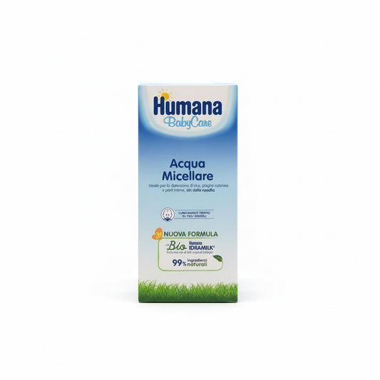 Humana Acqua Micellare 300 ml – Detergente Delicato Viso e Corpo