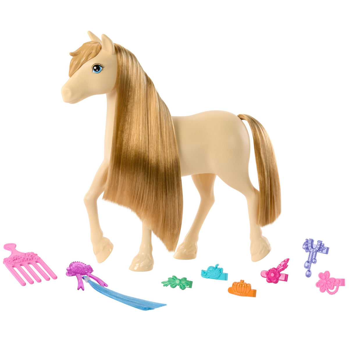 Pony Barbie The Great Horse Chase con 6 fermagli per acconciare la criniera