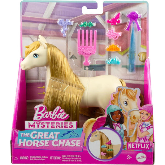 Pony Barbie The Great Horse Chase con 6 fermagli per acconciare la criniera