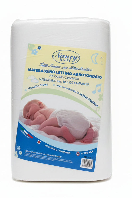 Nancy Baby Materassino Lettino da Campeggio 60x120 cm