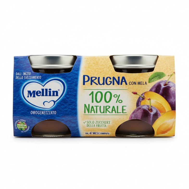 MELLIN OMOGENEIZZATO FRUTTA 2x100GR PRUGNA