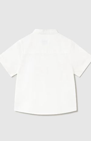 Camicia coreana manica corta neonato Mayoral