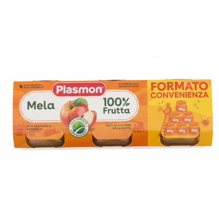 PLASMON OMOGENEIZZATO FRUTTA 6x80gr MELA