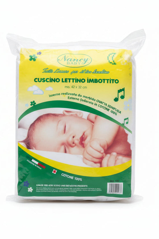 Nancy Baby Cuscino Lettino Imbottito (senza federa) 42x32 cm