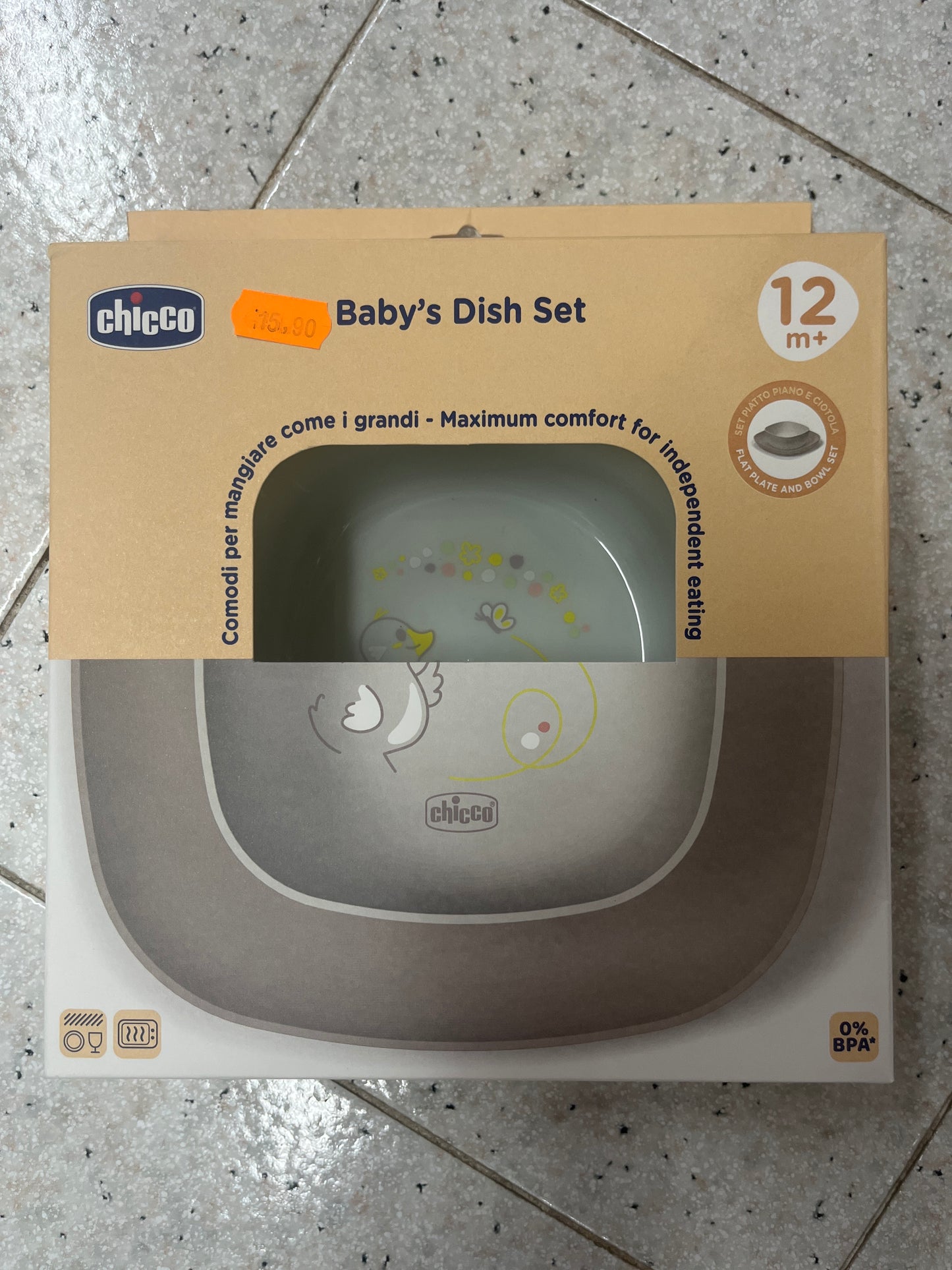 Chicco piatto 12 m+