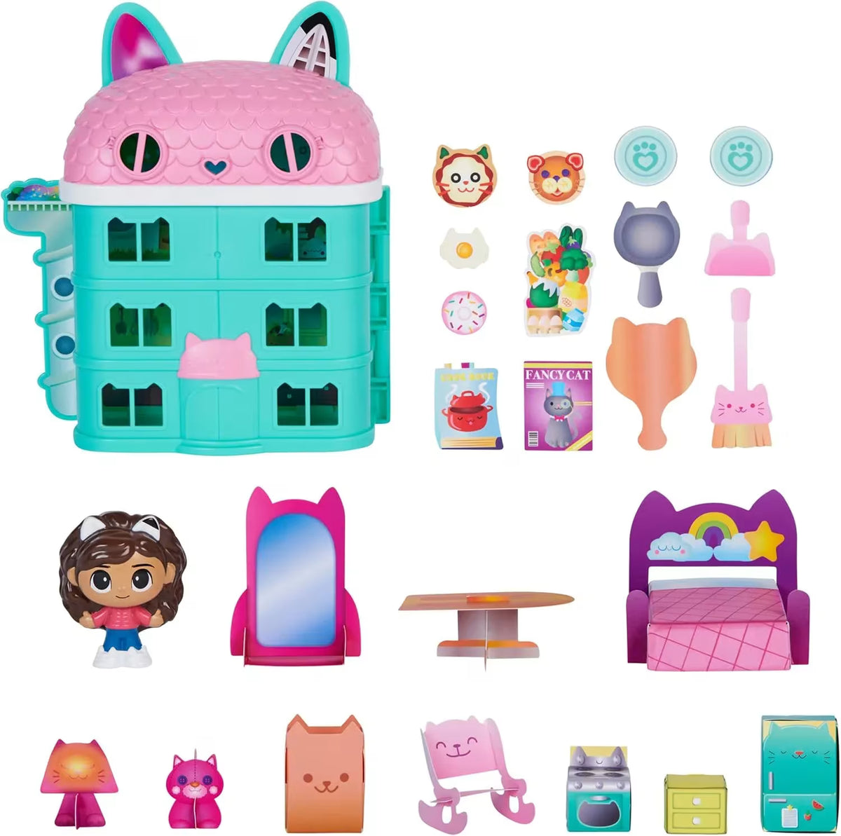 Gabby’s Dollhouse Mini Casa delle Bambole con Gabby e Accessori Spin Master