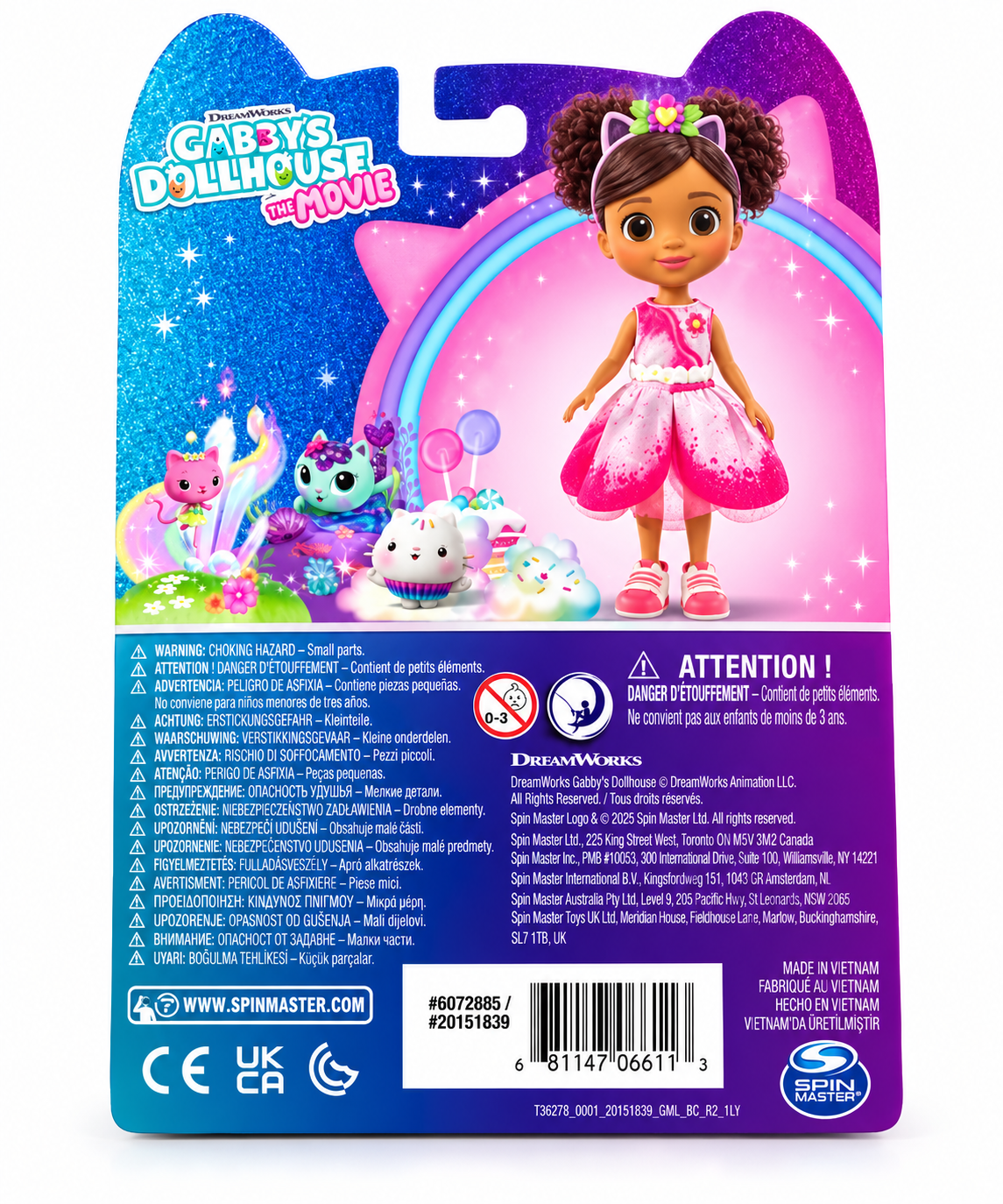 Gabby’s Dollhouse The Movie Garden Gabby Bambola con Accessori Spin Master