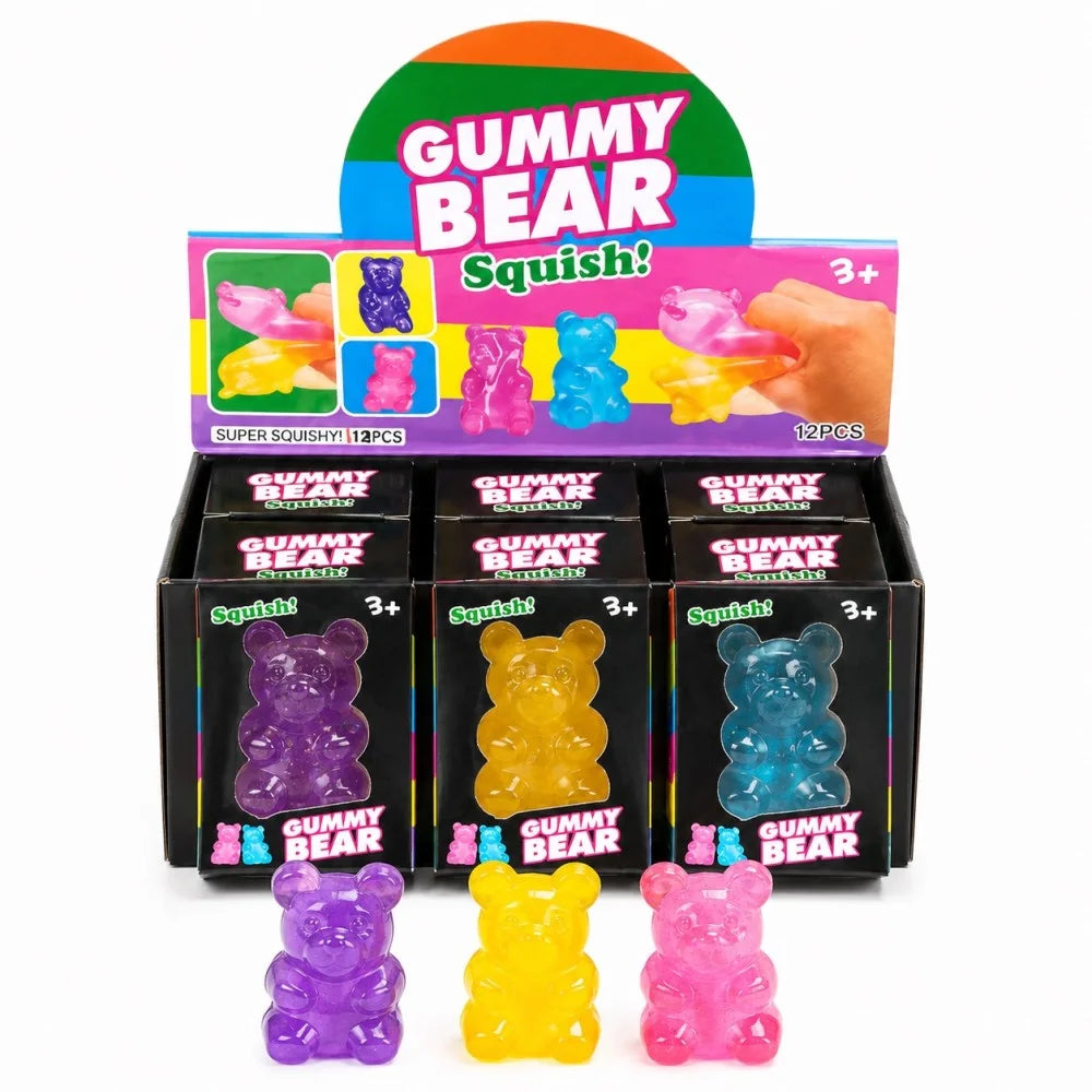 Gummy Bear Squish! Orsetto Squishy Antistress 3+