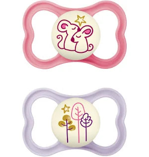 MAM Air Night 6+ Mesi Succhietto Girl Doppio