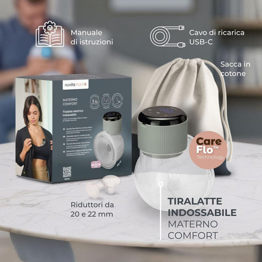 Nuvita Tiralatte Indossabile Materno Comfort