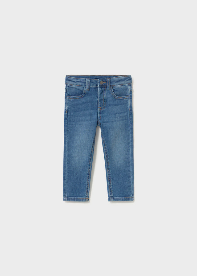 Pantalone jeans slim fit neonato Mayoral blu medio