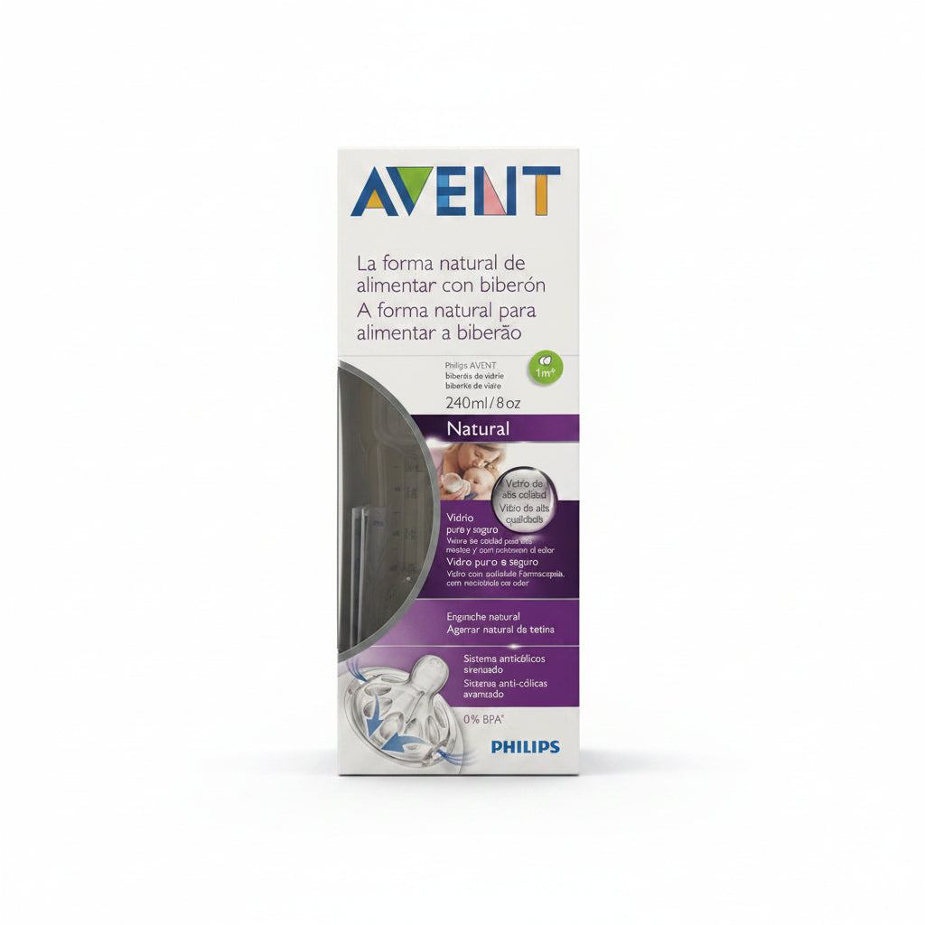 Philips Avent Biberon in Vetro Natural 240 ml