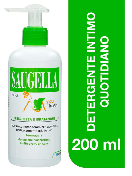Saugella You Fresh Detergente Intimo 200 ml (Teen-agers)