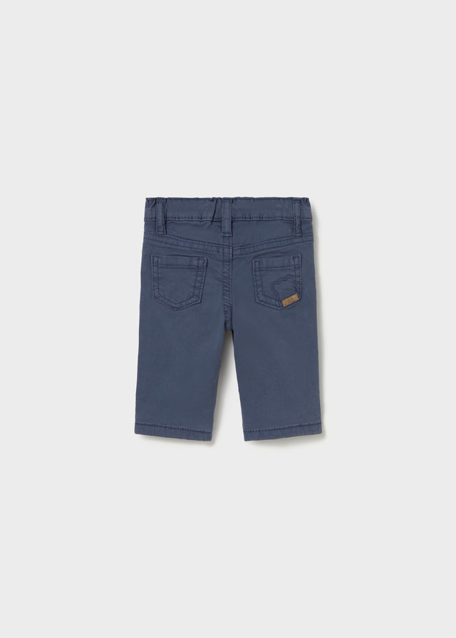 Retro pantalone lungo neonato Mayoral blu indigo con tasche posteriori