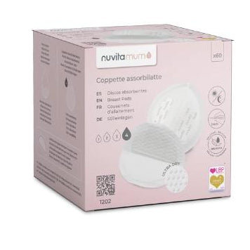 Nuvita Night & Day Coppette Assorbilatte 30 pz