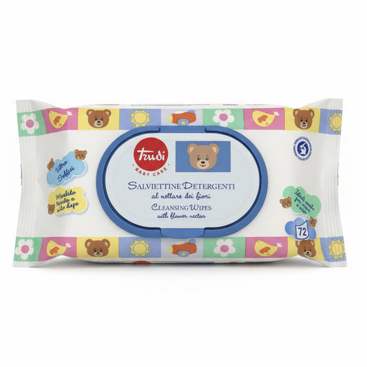 Trudi Baby Salviette Detergenti 72 pezzi per neonati e bambini”