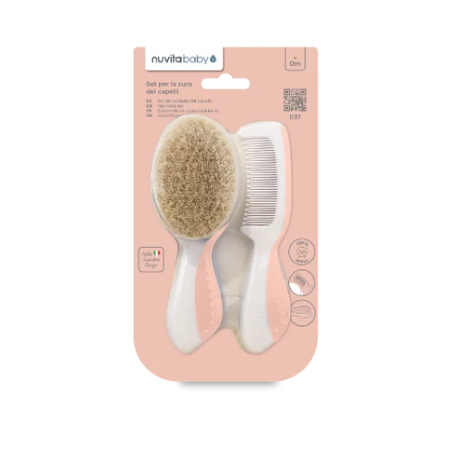 Nuvita Kit Capelli Neonato Rosa 1137