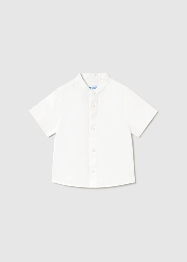 Camicia coreana manica corta neonato Mayoral
