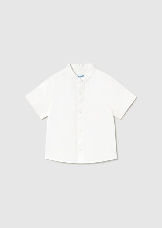 Camicia coreana manica corta neonato Mayoral