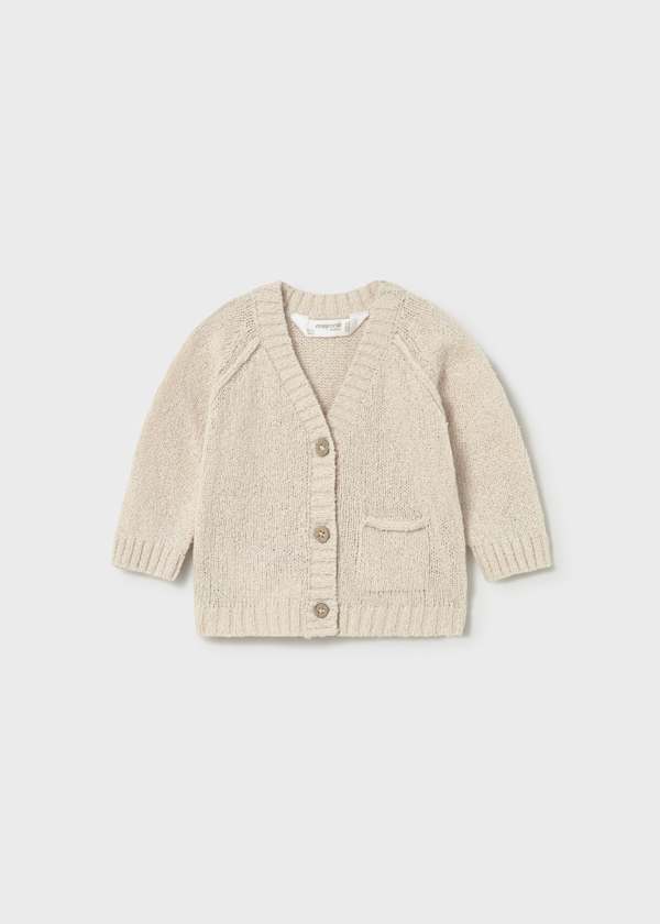 Cardigan collo a V in maglia neonato Mayoral