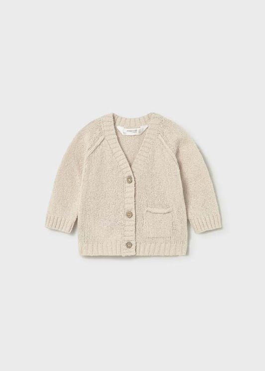 Cardigan collo a V in maglia neonato Mayoral