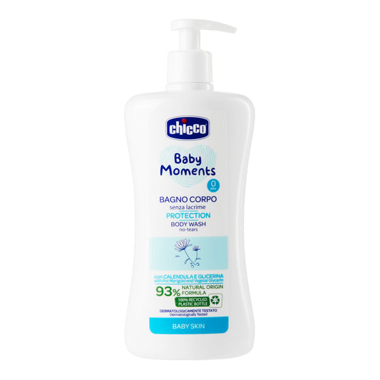 "Chicco Bagno Protection 500 ml con calendula e glicerina per la pelle delicata di neonati e bambini"