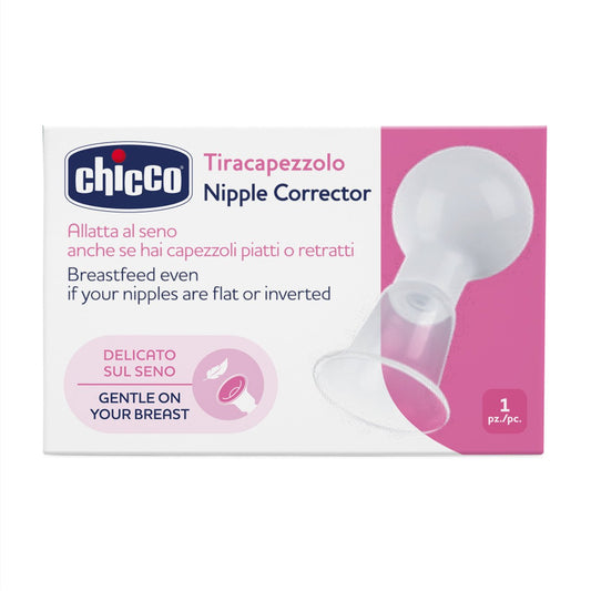 Chicco Tiracapezzolo
Per Capezzoli Piatti o Retratti
✔ Delicato sul seno
✔ Pressione regolabile
✔ Facilita l'allattamento